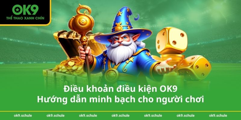 Điều khoản điều kiện OK9 1 Điều khoản điều kiện OK9 – Hướng dẫn minh bạch cho người chơi